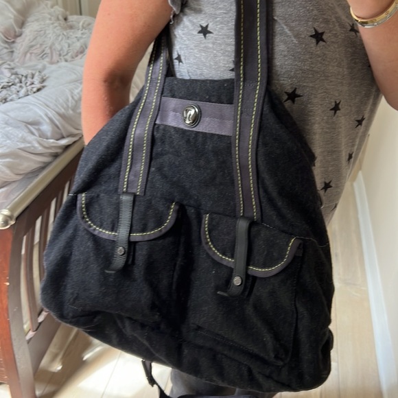 lululemon bag with detachable shoulder strap. Lots of pockets. - Picture 4 of 8